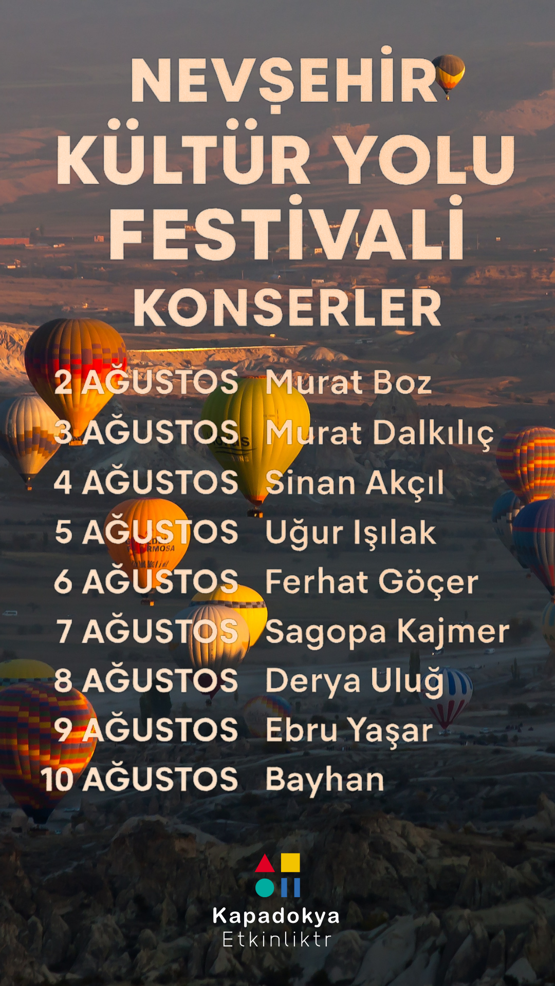 Kapadokya Kültür Yolu Festivali
